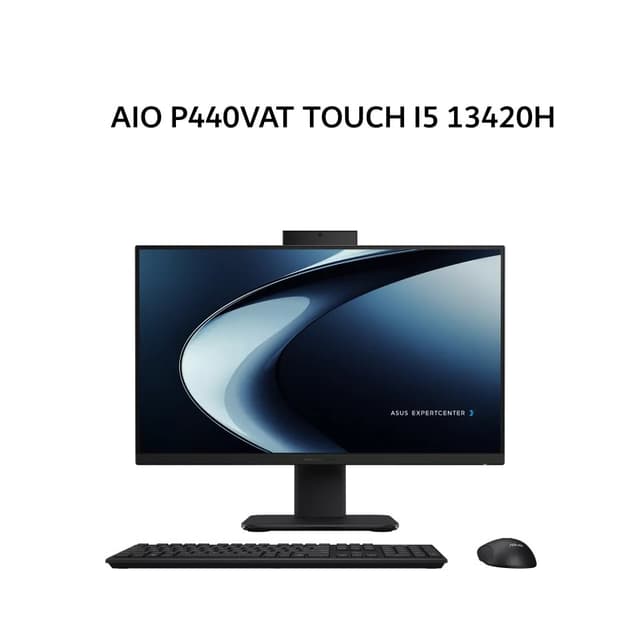 ASUS AIO P440VAT TOUCH I5 13420H 16GB 512GB W11+OHS+M365 23.8FHD 2Y BLK -B5151WS