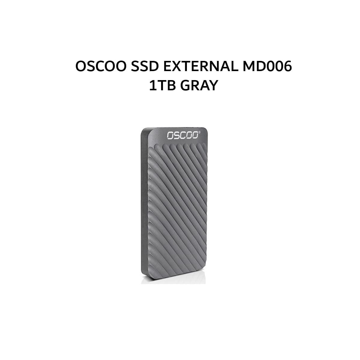 OSCOO SSD EXTERNAL MD006 1TB GRAY 3Y - UP TO 1800 MB/S