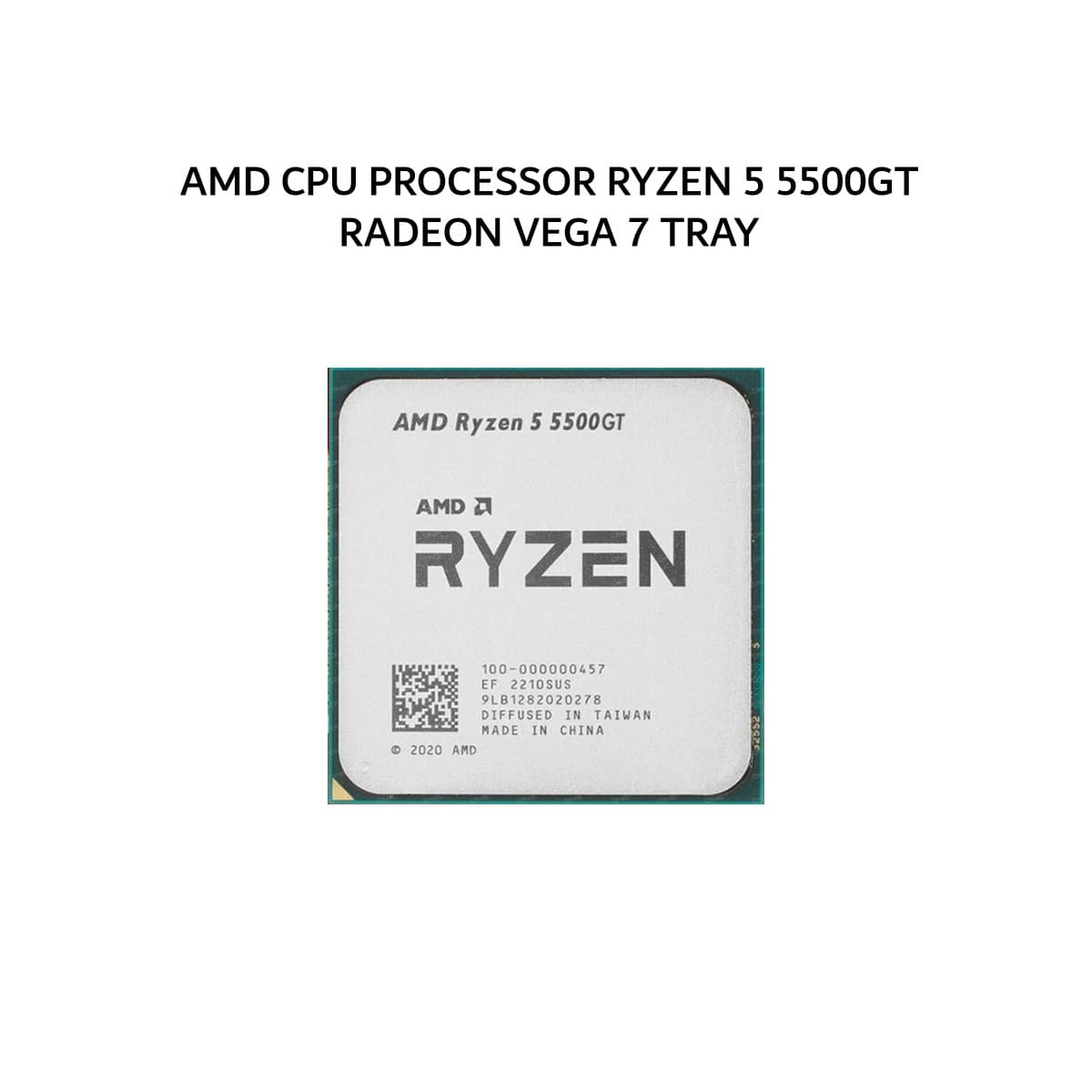 AMD CPU PROCESSOR RYZEN 5 5500GT RADEON VEGA 7 (6C/12T + 3.6-4.6GHZ) 16MB CACHE TDP 65W AM4 TRAY
