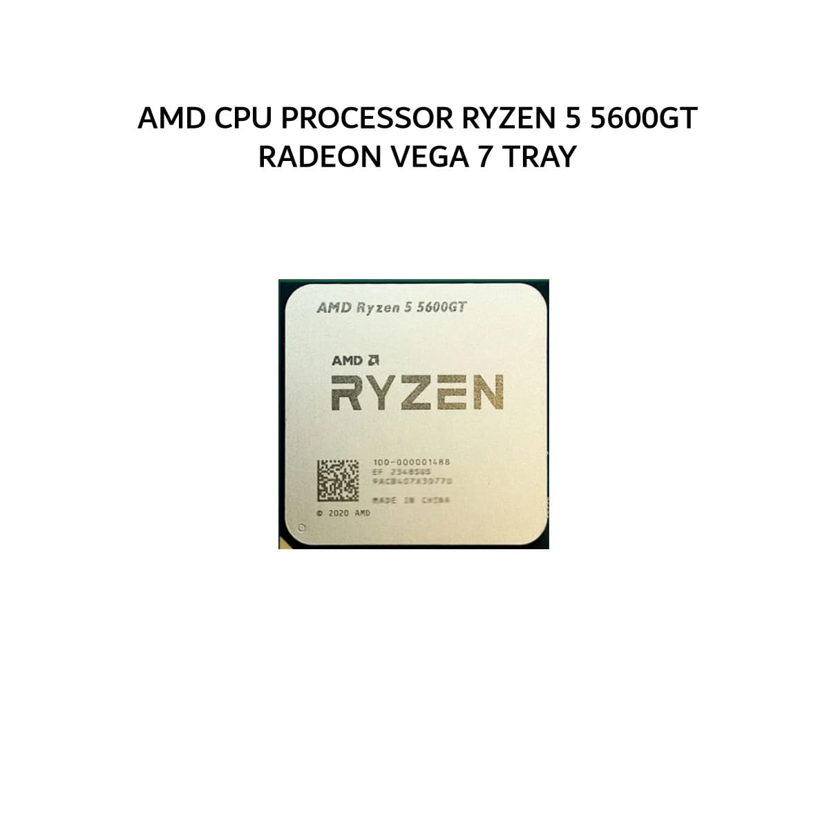 AMD CPU PROCESSOR RYZEN 5 5600GT RADEON VEGA 7 (6C/12T + 3.6-4.6GHZ) 16MB CACHE TDP 65W AM4 TRAY