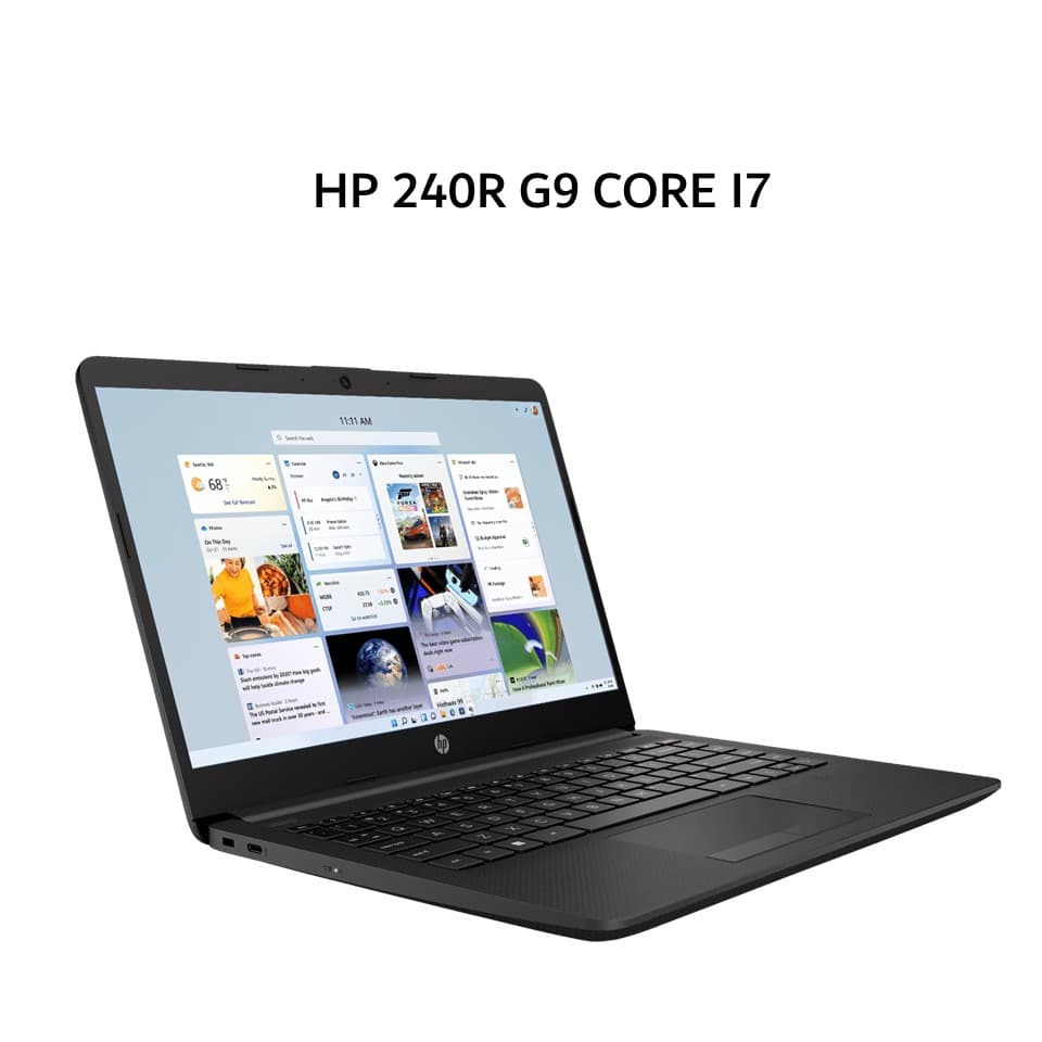 HP 240R G9 CORE 7 150U 16GB 512GB W11+OHS 14.0FHD 1/1/0 (BAG INBOX) GRY