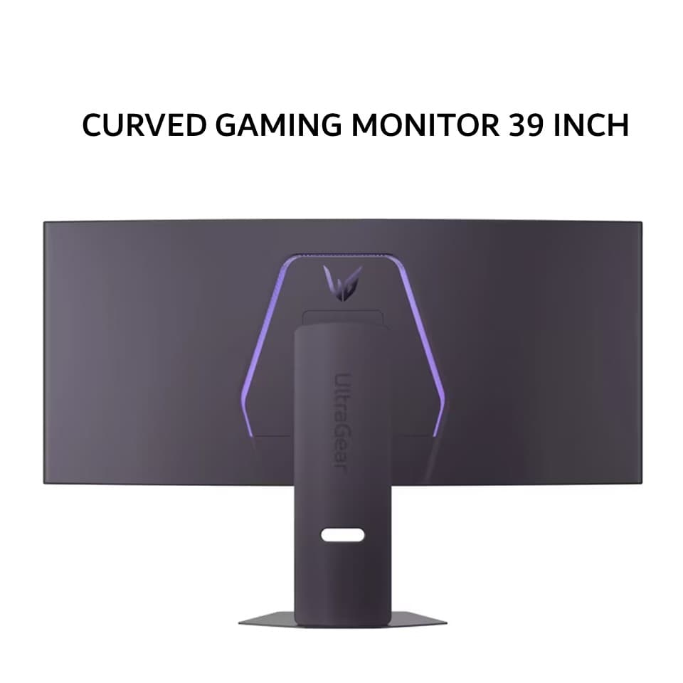 LG CURVED GAMING MONITOR 39 INCH 39GX950B-B TANDEM OLED DUAL MODE 5K-2K 2160P 0.03MS 165HZ-330HZ USB-C AI SOUND ERGONOMIC 3Y