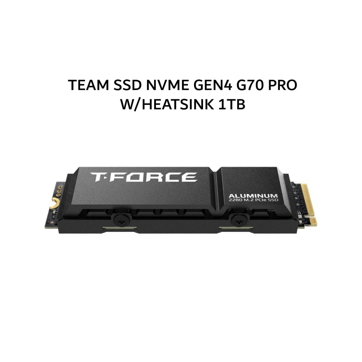 TEAM SSD NVME GEN4 G70 PRO W/HEATSINK 1TB PCIE 4.0 M.2 2280 5Y - UP TO 7400 MB/S
