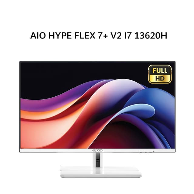 AXIOO AIO HYPE FLEX 7+ V2 I7 13620H 16GB 1TB W11 23.8FHD IPS WHT
