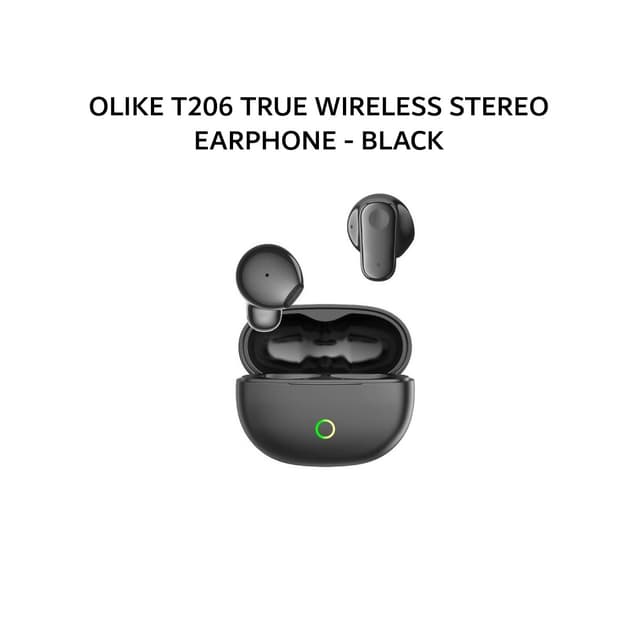 OLIKE T206 TRUE WIRELESS STEREO EARPHONE - BLACK