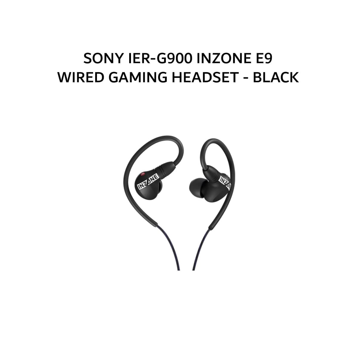 SONY IER-G900 / IER G900 INZONE E9 WIRED GAMING HEADSET - BLACK