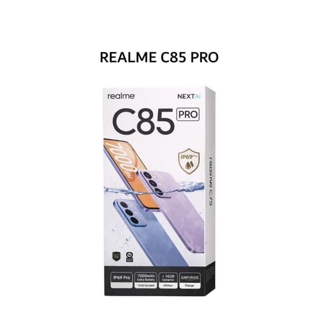 REALME C85 PRO 8GB 256GB PARROT PURPLE