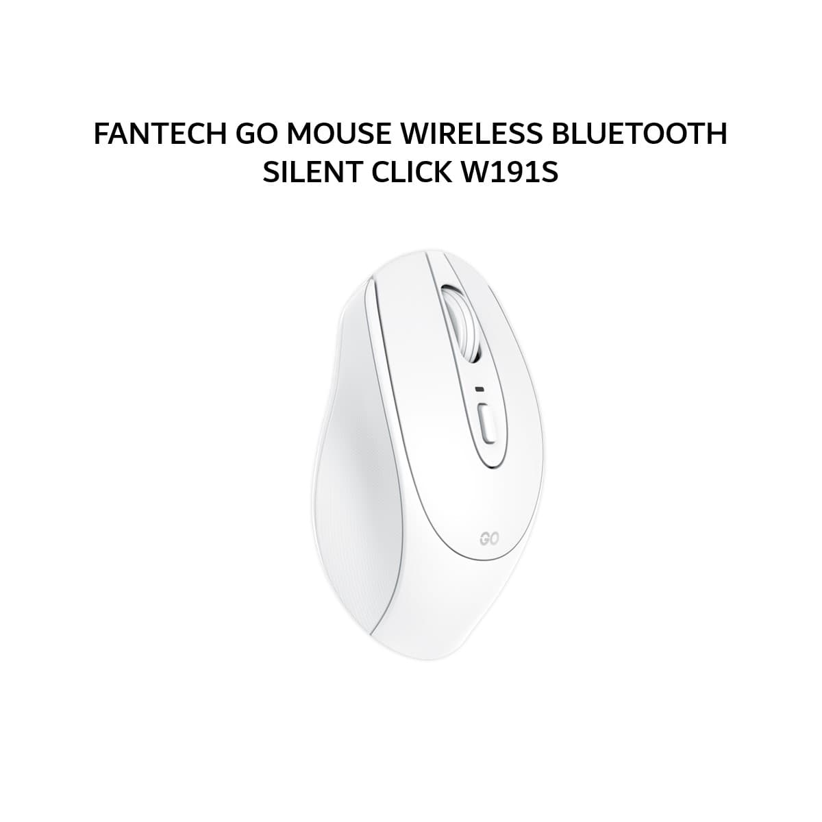 FANTECH GO MOUSE WIRELESS BLUETOOTH SILENT CLICK W191S - WHITE