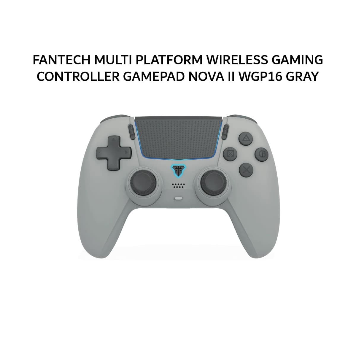 FANTECH MULTI PLATFORM WIRELESS GAMING CONTROLLER GAMEPAD NOVA II WGP16 GRAY