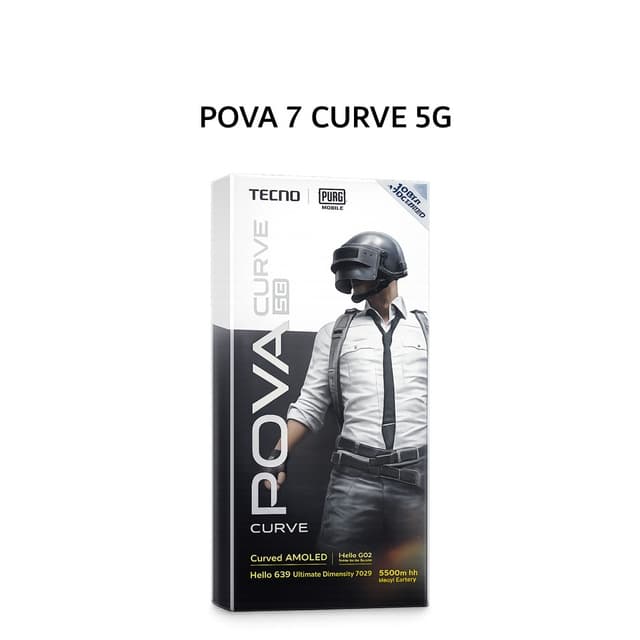 TECNO POVA 7 CURVE 5G 8GB 256GB GEEK BLACK