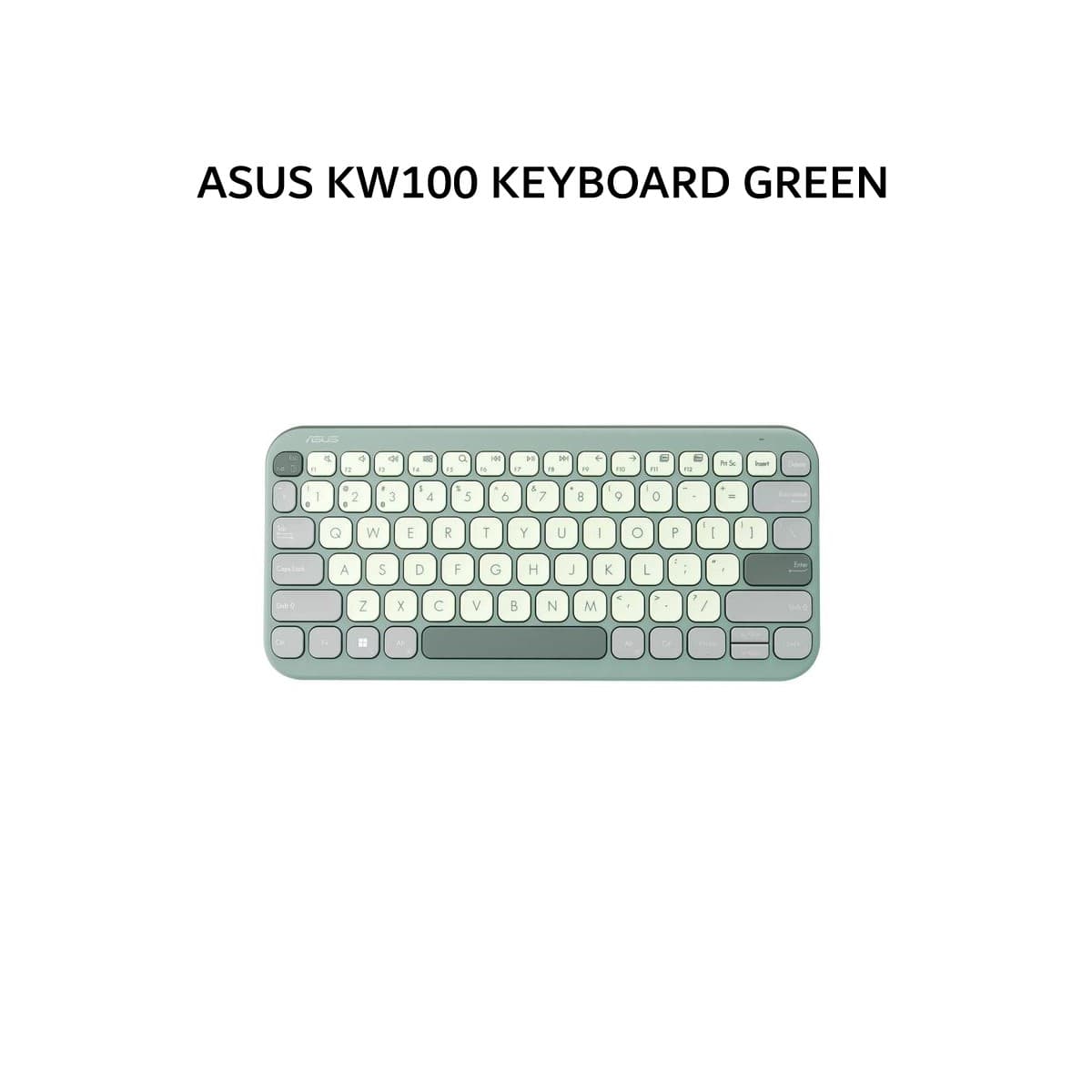 ASUS KW100 KEYBOARD GREEN