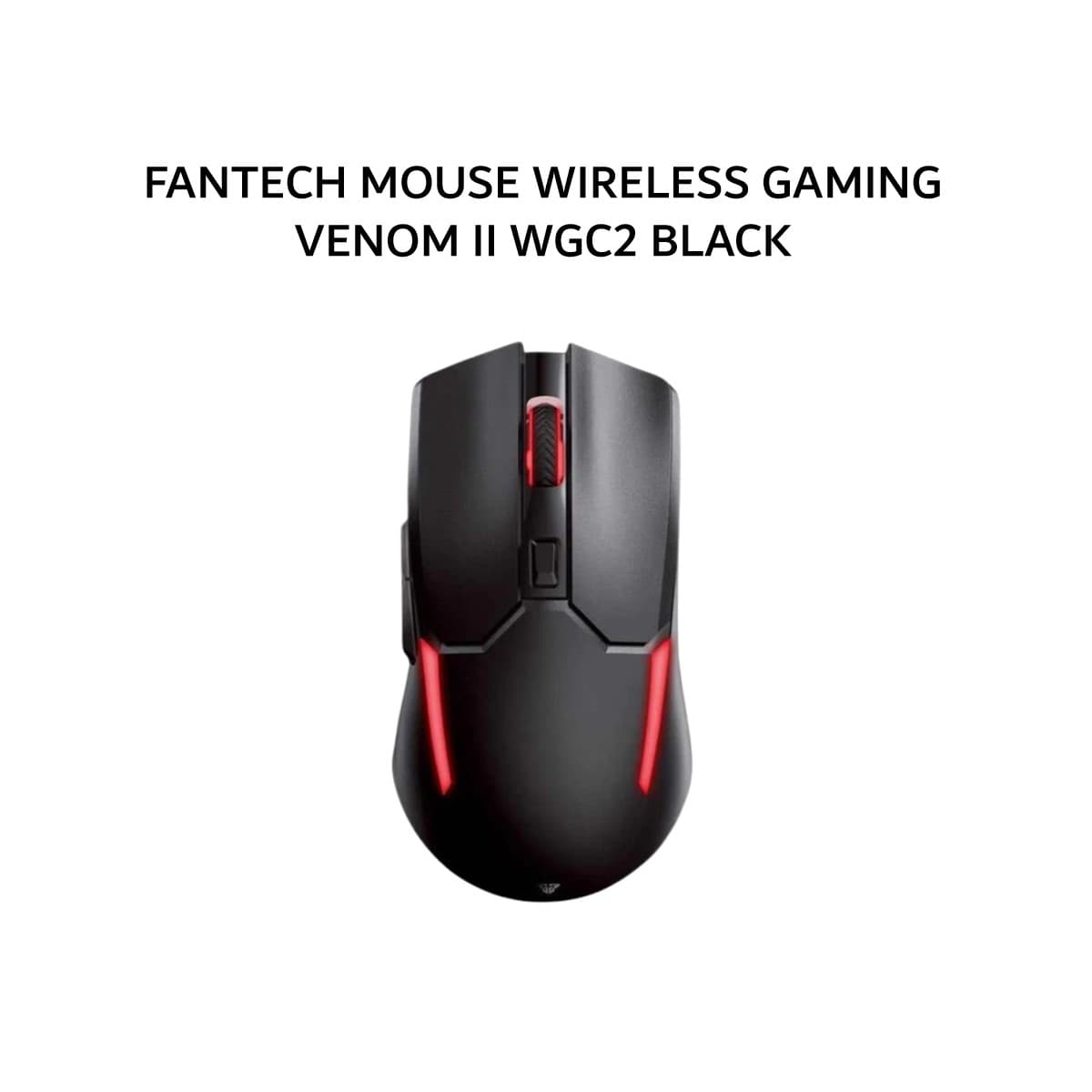 FANTECH MOUSE WIRELESS GAMING VENOM II WGC2 BLACK