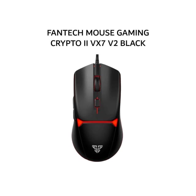 FANTECH MOUSE GAMING CRYPTO II VX7 V2 BLACK