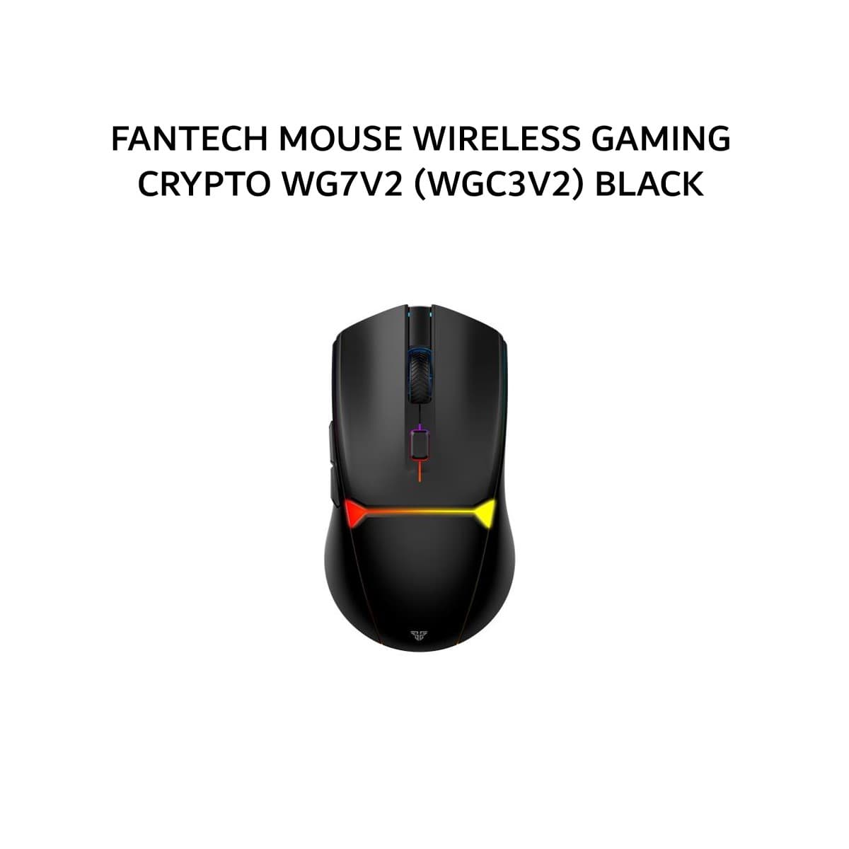 FANTECH MOUSE WIRELESS GAMING CRYPTO WG7V2 (WGC3V2) BLACK