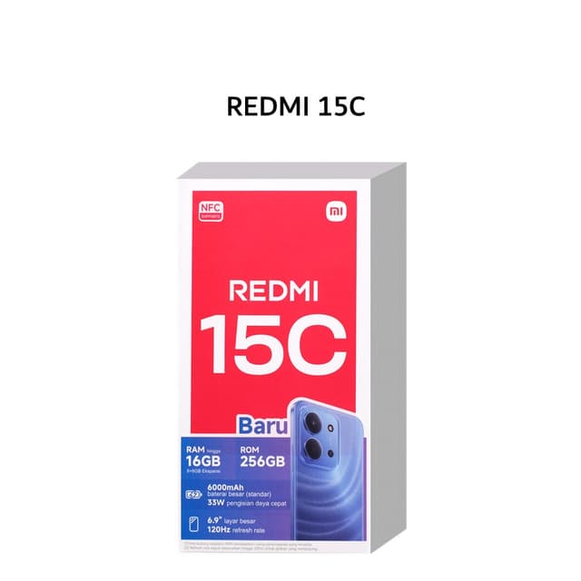 XIAOMI REDMI 15C 8GB 256GB MIDNIGHT BLACK (BOX CHA)