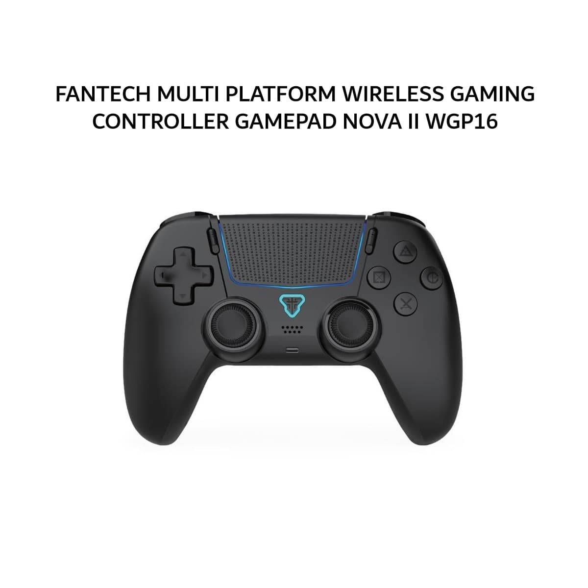 FANTECH MULTI PLATFORM WIRELESS GAMING CONTROLLER GAMEPAD NOVA II WGP16 BLACK