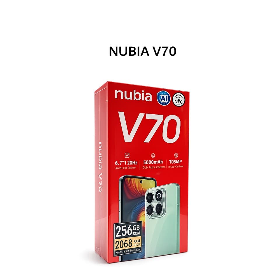 ZTE NUBIA V70 8GB 256GB GLACIER GREEN
