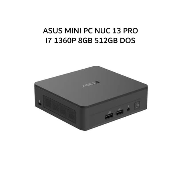 ASUS MINI PC NUC 13 PRO I7 1360P 8GB 512GB DOS