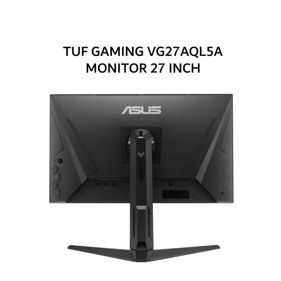 ASUS GAMING MONITOR 27 INCH TUF GAMING VG27AQL5A FAST IPS QHD 2K 1440P 0.3MS 210HZ HDR400 HDMI+DP USB-C SPEAKER ERGONOMIC 3Y