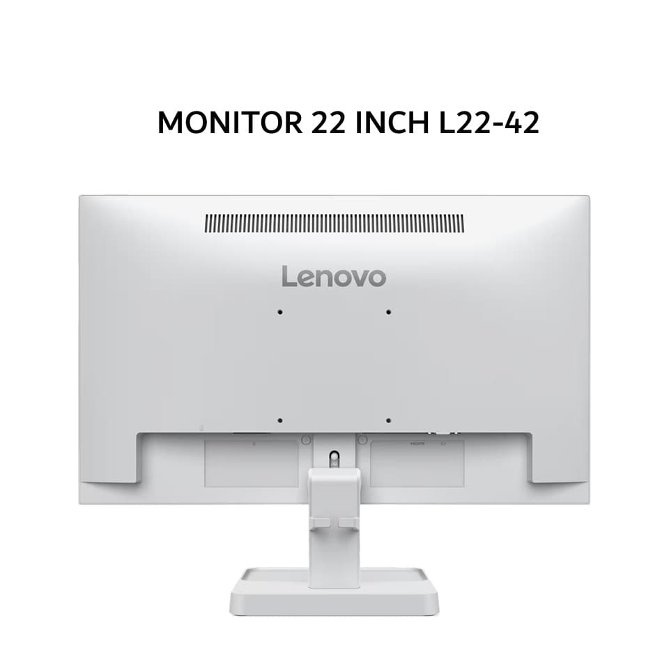 LENOVO MONITOR 22 INCH L22-42 IPS FHD 1080P 4MS 100HZ HDMIVGA WHITE 3Y (BUNDLE PC DESKTOP)