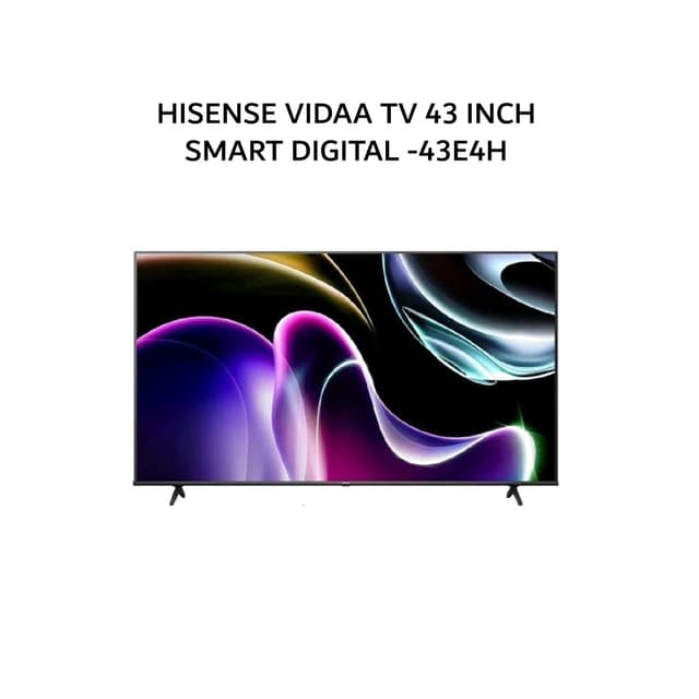 HISENSE VIDAA TV 43 INCH SMART DIGITAL -43E4H