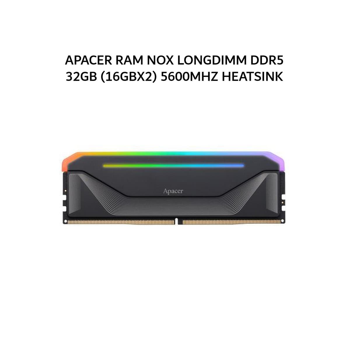 APACER RAM NOX LONGDIMM DDR5 32GB (16GBX2) 5600MHZ HEATSINK