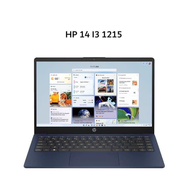 HP 14 I3 1215 8GB 512GB W11+OHS 14.0FHD BLIT (BOX MOU Z3700) 2Y BLU -EP0556TU
