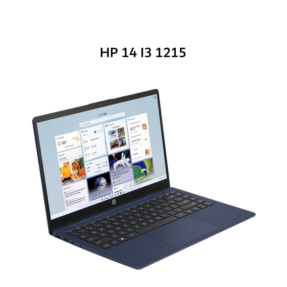 HP 14 I3 1215 8GB 512GB W11+OHS 14.0FHD BLIT (BOX MOU Z3700) 2Y BLU -EP0556TU