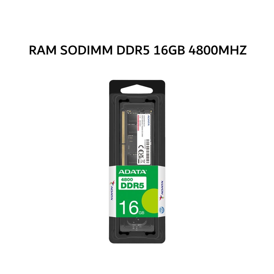 ADATA RAM SODIMM DDR5 16GB 4800MHZ