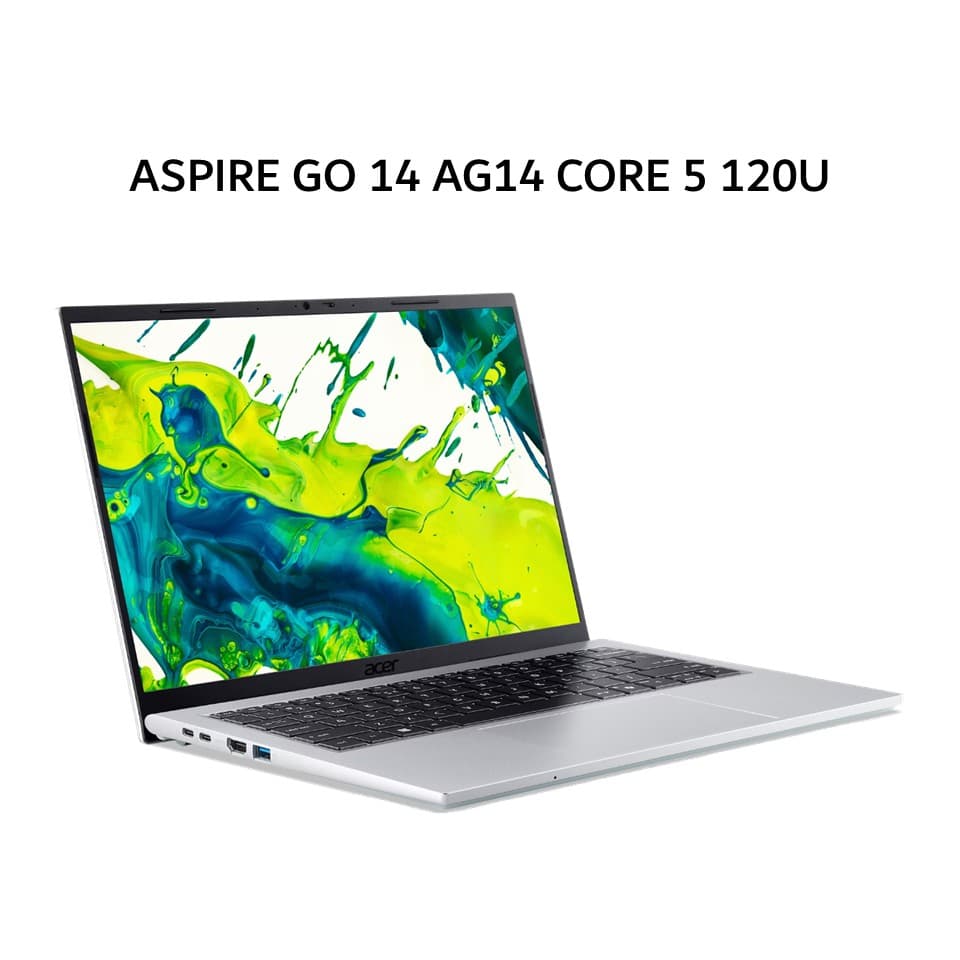ACER ASPIRE GO 14 AG14 CORE I5 120U 8GB 1TB W11+OHS+M365B 14.0WUXGA IPS SLV -72P.52TA