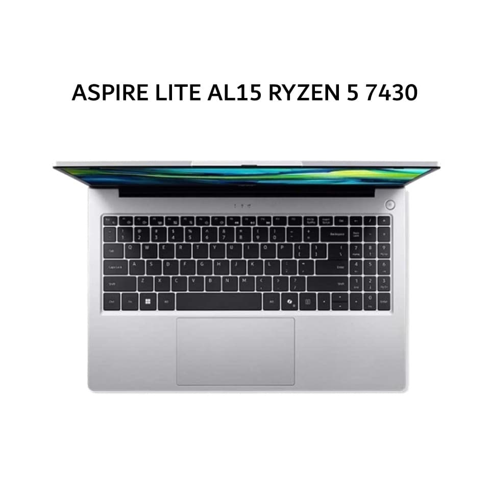 ACER ASPIRE LITE 15 AL15 RYZEN 5 7430 16GB 512GB W11+OHS+M365B 15.0FHD IPS 1Y SLV -42P.R50P/16