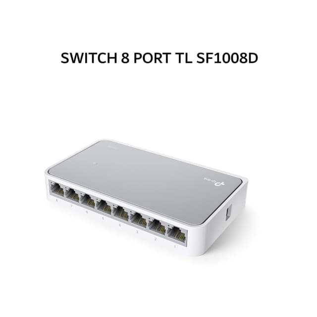 TP LINK SWITCH 8 PORT TL SF1008D