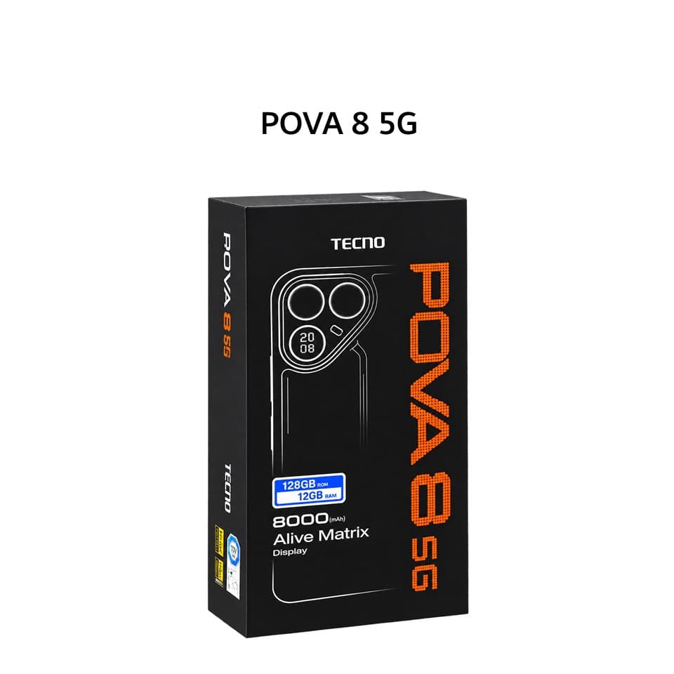 TECNO POVA 8 5G 6GB 128GB HELIOS ORANGE