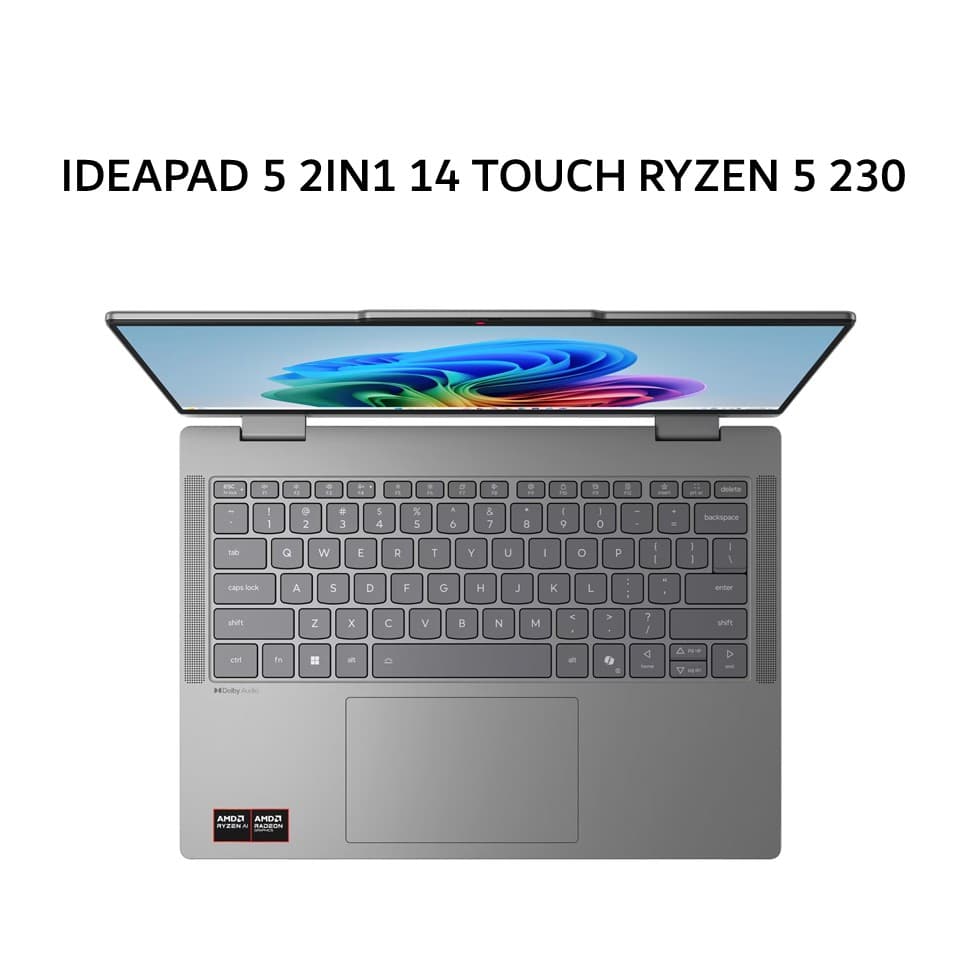 LENOVO IDEAPAD 5 2IN1 14 TOUCH RYZEN 5 230 16GB 512GB W11+OHS+M365B 14.0WUXGA PEN 2Y PREM+2ADP (BOX BP) GRY -1MID