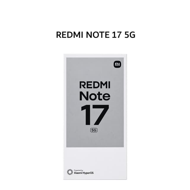 XIAOMI REDMI NOTE 17 5G 8GB 256GB BLACK