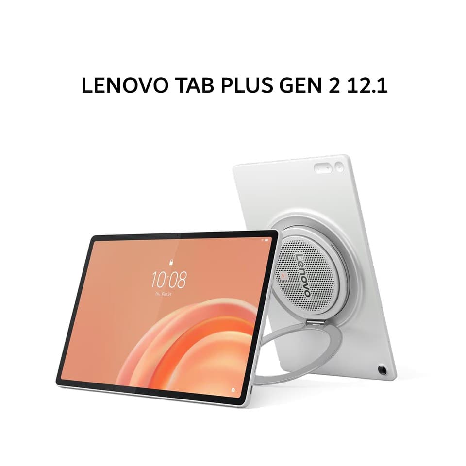 LENOVO TAB PLUS GEN 2 12.1 8GB 256GB JBL SPEAKER MEDIATEK DIMENSITY 7400 WHITE + CASE