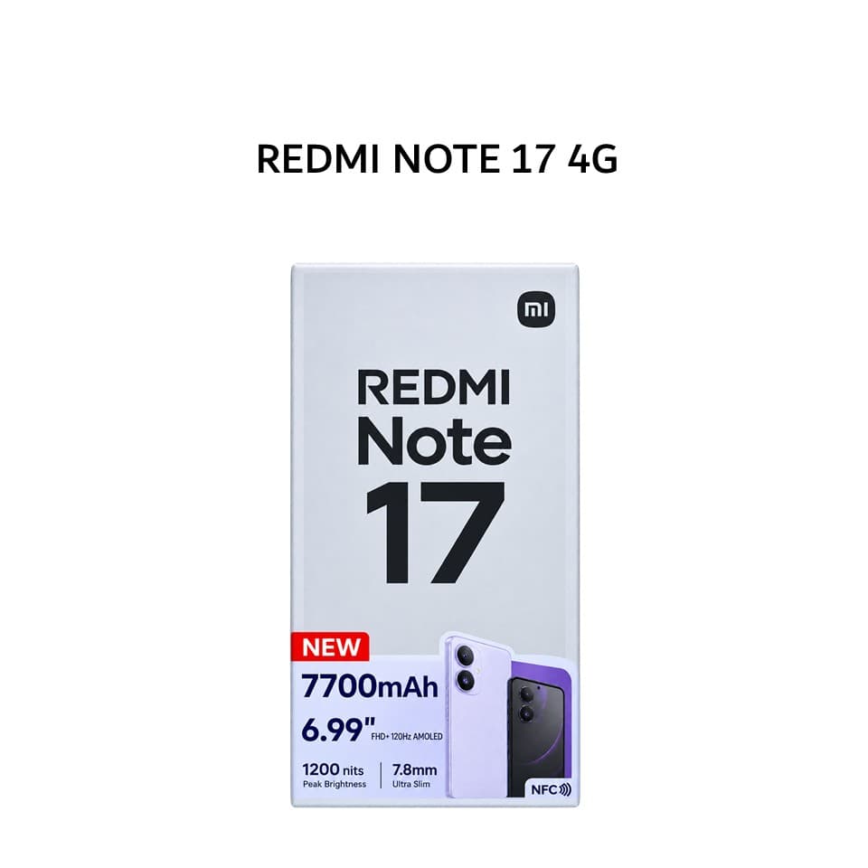 XIAOMI REDMI NOTE 17 4G 6GB 256GB SKY TEAL