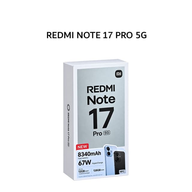 XIAOMI REDMI NOTE 17 PRO 5G 8GB 256GB BLACK