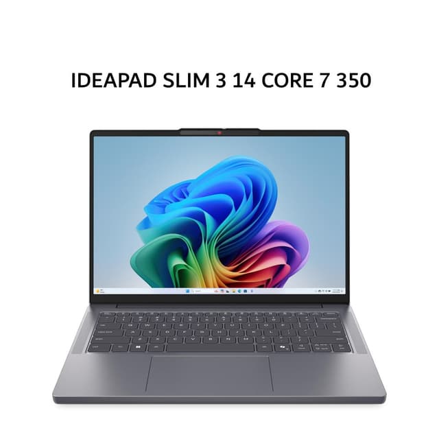 LENOVO IDEAPAD SLIM 3 14 CORE 7 350 16GB 512GB W11+OHS+M365B 14.0WUXGA IPS 2Y PREM+2ADP (BOX BP) GRY -1RID