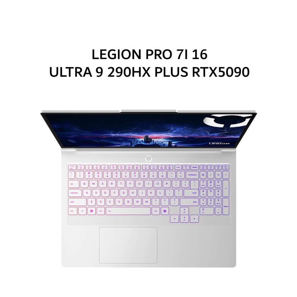 LENOVO LEGION PRO 7I 16 ULTRA 9 290HX PLUS RTX5090 24GB/ 32GB 1TB W11+OHS+M365B 16.0WQXGA OLED 240HZ PKRGB 3Y+3ADP WHT -STID