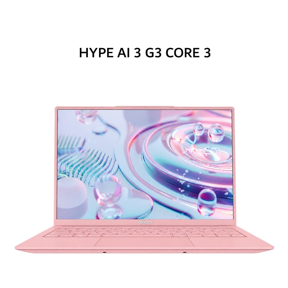 AXIOO HYPE AI 3 G3 CORE 3 304 8GB 512GB W11 14.0FHD IPS PINK