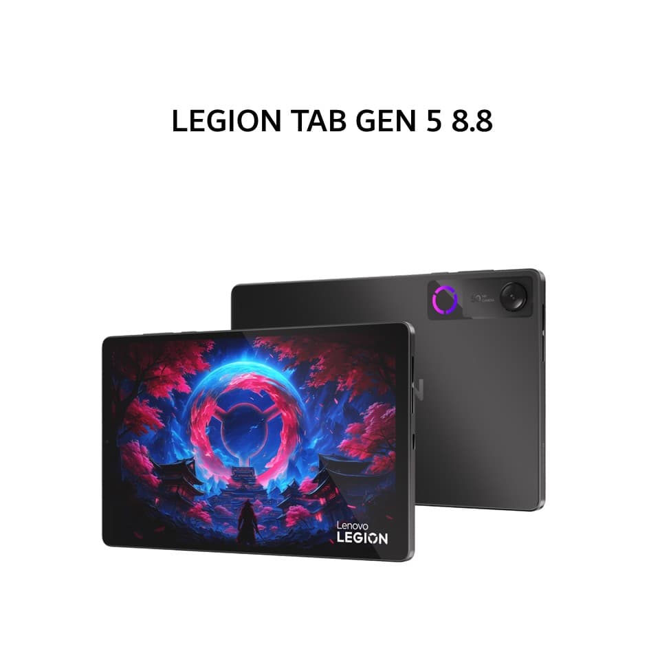 LENOVO LEGION TAB GEN 5 8.8 16GB 512GB SNAPDRAGON 8 ELITE GEN 5 BLACK 1Y ADP + CASE + GLASS FILM