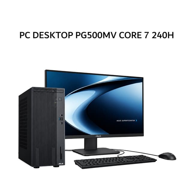 ASUS PC DESKTOP PG500MV CORE 7 240H 16GB 512GB W11 3Y KM -715WR +LED 21.5