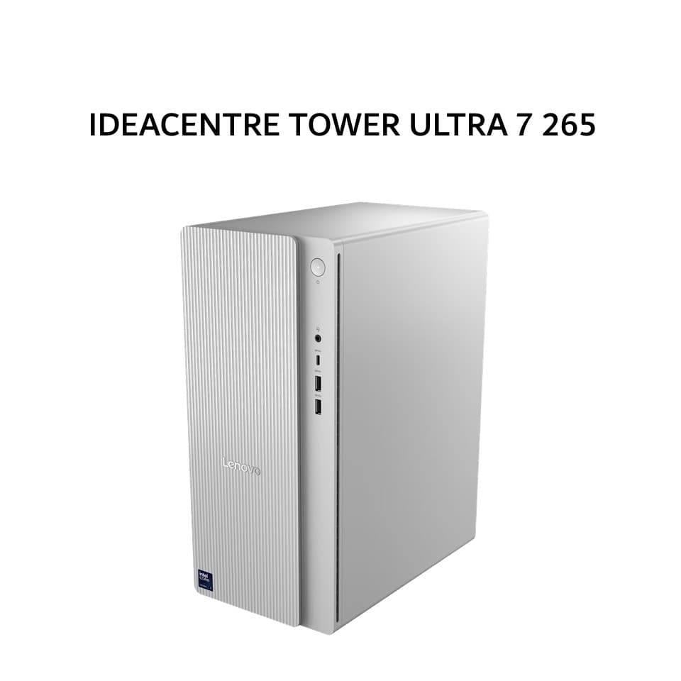 LENOVO IDEACENTRE TOWER ULTRA 7 265 8GB 512GB W11+OHS 1Y CLOUD GRY -35ID +MONITOR 21.5