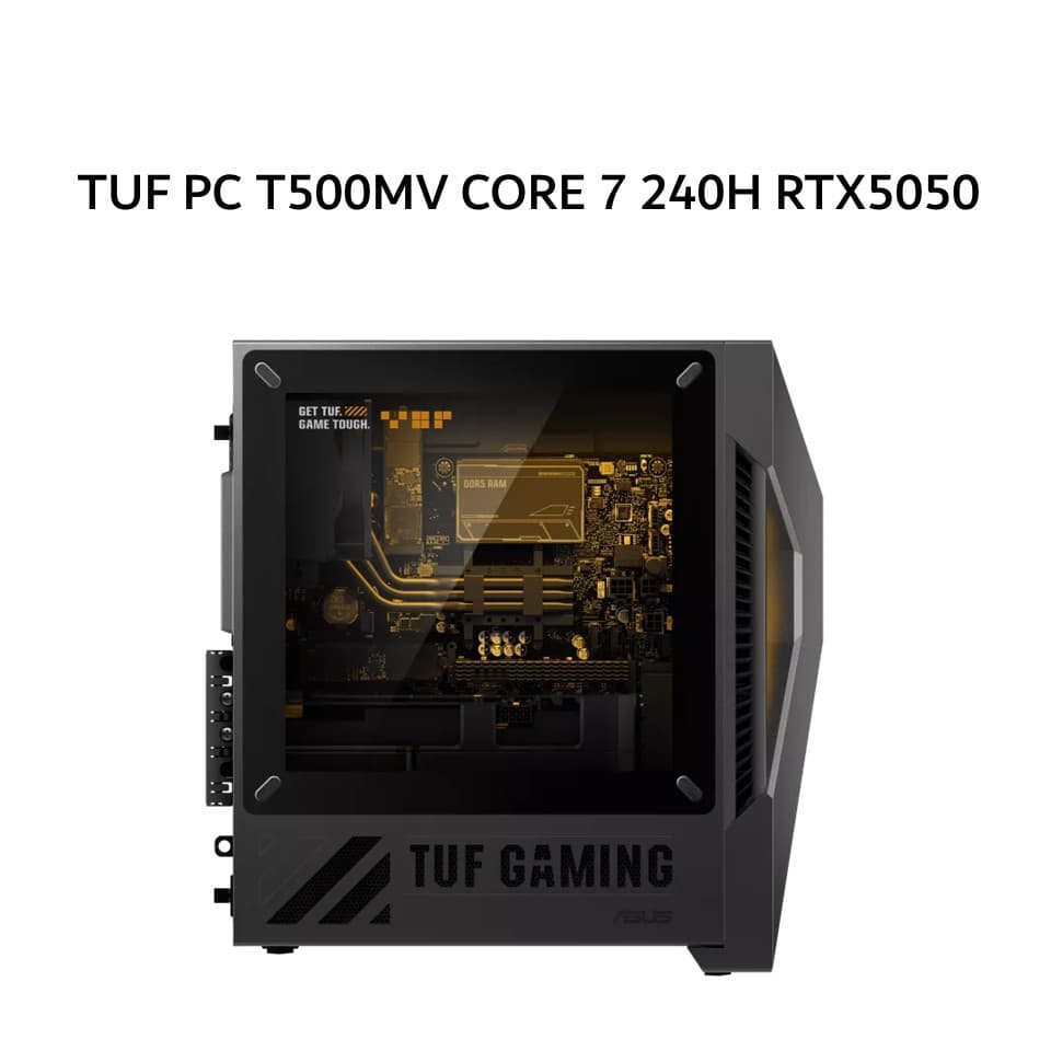 ASUS PC TUF T500MV CORE 7 240H RTX5050 8GB/ 16GB 1TB W11+OHS+M365 SOLAR ECLIPSE GRY -G550711WOM