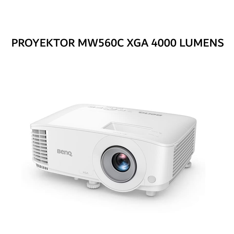 BENQ PROYEKTOR WXGA 4000 LUMENS WHITE MW560C 1Y