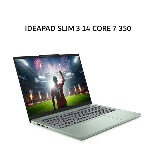 LENOVO IDEAPAD SLIM 3 14 CORE 7 350 8GB 512GB W11+OHS+M365B 14.0WUXGA IPS 2Y PREM+2ADP (BOX BP) MOSS -9VID