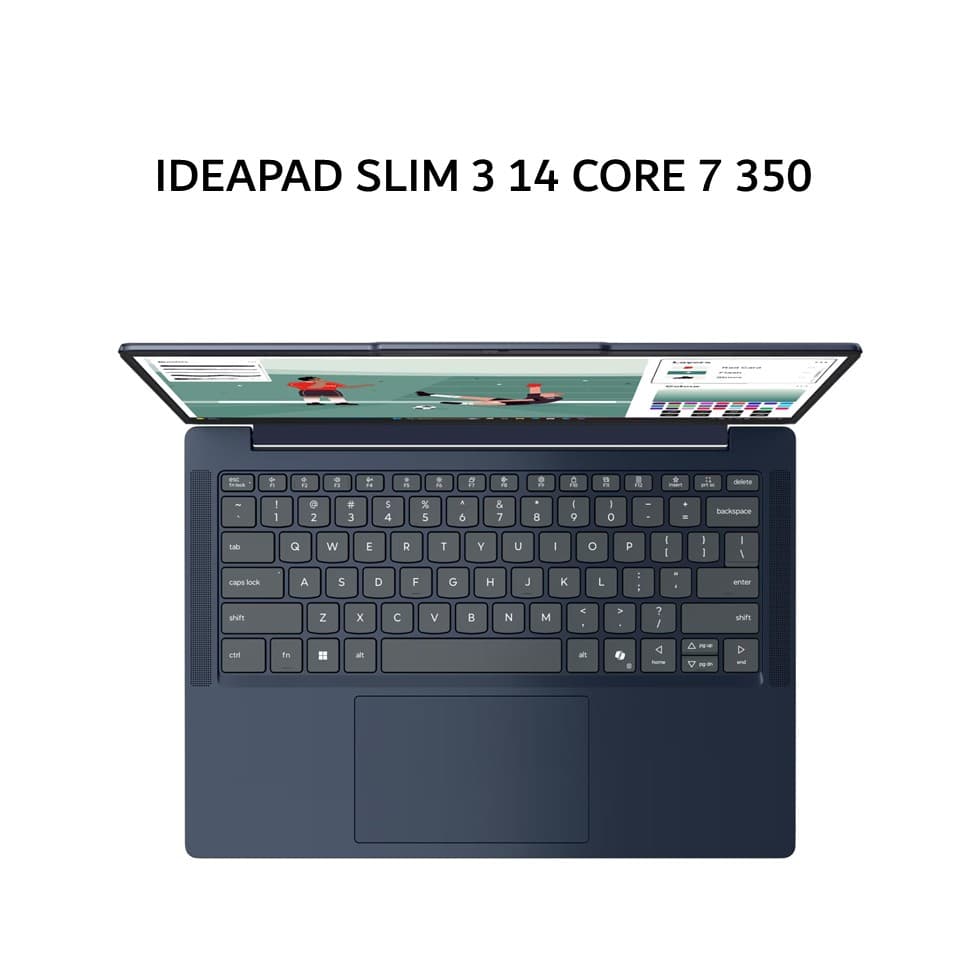 LENOVO IDEAPAD SLIM 3 14 CORE 7 350 16GB 512GB W11+OHS+M365B 14.0WUXGA IPS 2Y PREM+2ADP (BOX BP) BLU -1SID