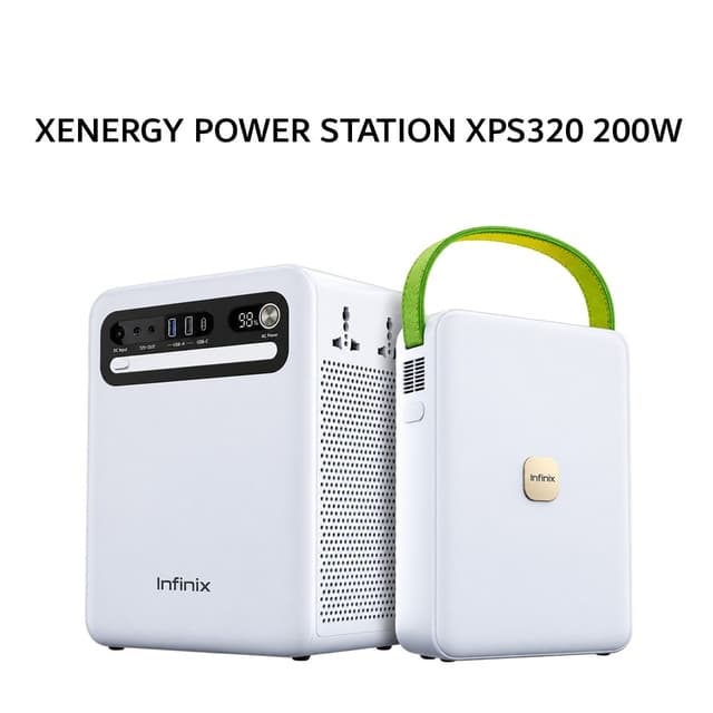 INFINIX POWER STATION XENERGY XPS320 200W KAPASITAS 320WH 3,3KG