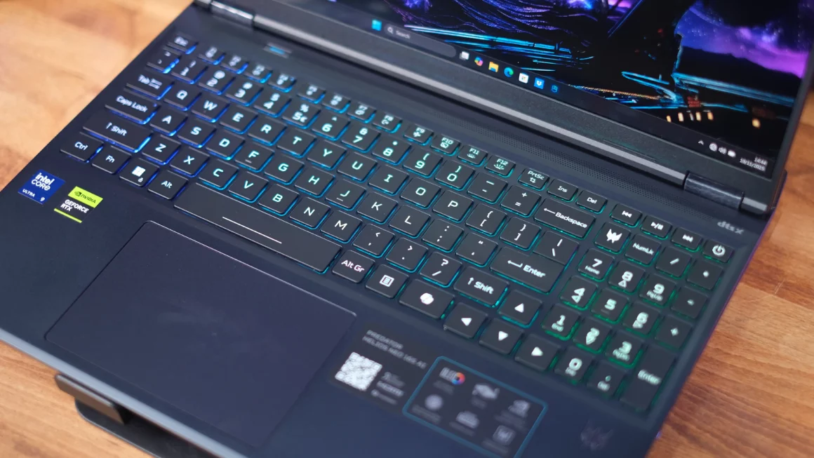 key acer predator helio neo 16s ai